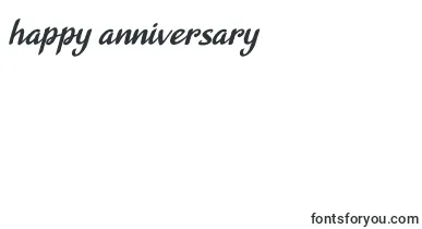 Agnesa Kyoto font – happy Anniversary Fonts